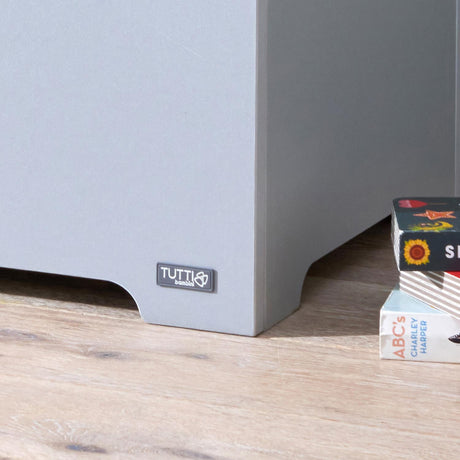 Tutti Bambini Rio Toy Box - Dove Grey & Honey Oak