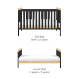 Tutti Bambini Rio 2pc Room Set - Slate/Oak 5