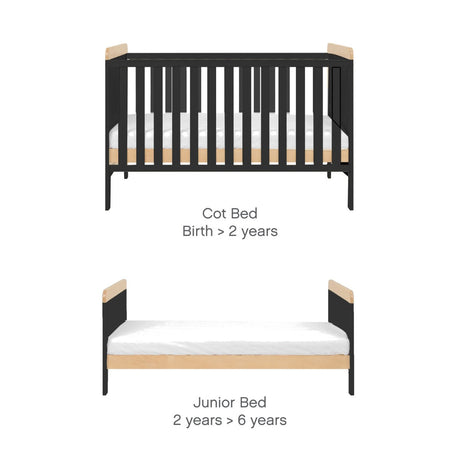Tutti Bambini Rio 2pc Room Set - Slate/Oak 5