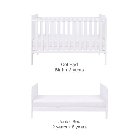 Tutti Bambini Rio 2pc Room Set - White 5