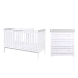 Tutti Bambini Rio 2pc Room Set - White/Dove Grey 4