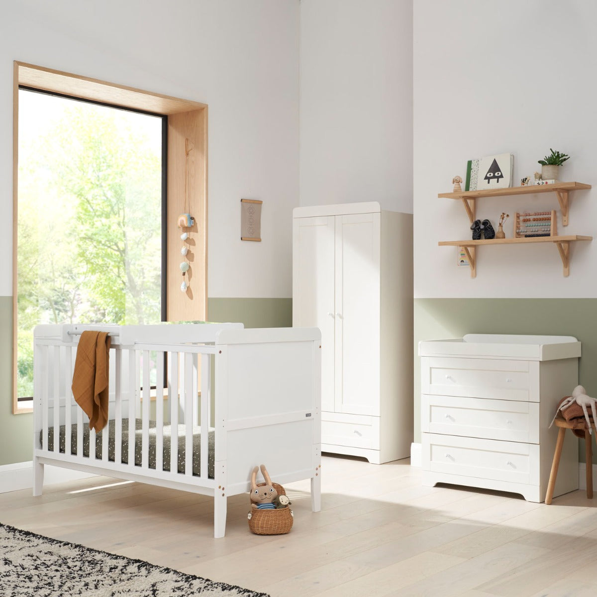 Tutti Bambini Rio 3pc Room Set - White 1