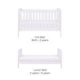 Tutti Bambini Rio 3pc Room Set - White 6