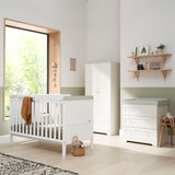 Tutti Bambini Rio 3pc Room Set - White/Dove Grey 1