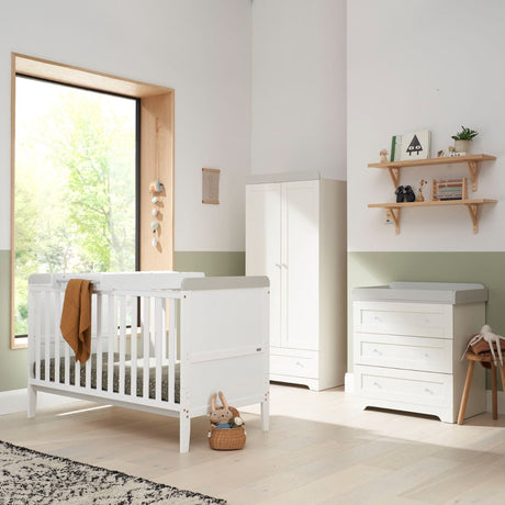 Tutti Bambini Rio 3pc Room Set - White/Dove Grey 1