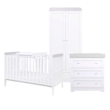 Tutti Bambini Rio 3pc Room Set - White/Dove Grey 5