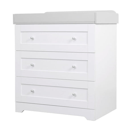 Tutti Bambini Rio Chest Changer - White/Dove Grey 2