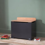 Tutti Bambini Rio Toy Box - Slate/Oak 1