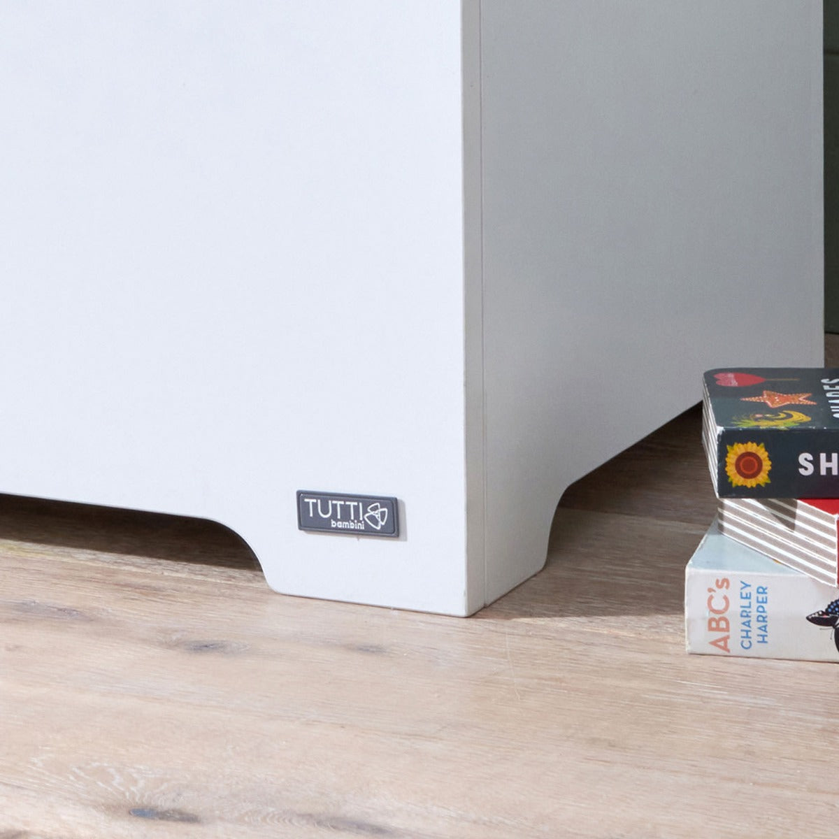 Tutti Bambini Rio Toy Box - White/Dove Grey 9