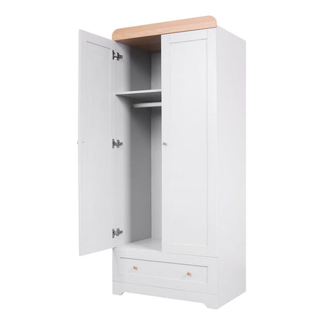 Tutti Bambini Rio Wardrobe - Dove Grey/Oak 5