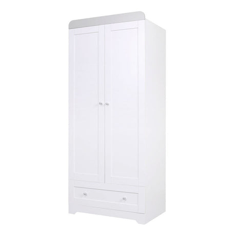 Tutti Bambini Rio Wardrobe - White/Dove Grey 4