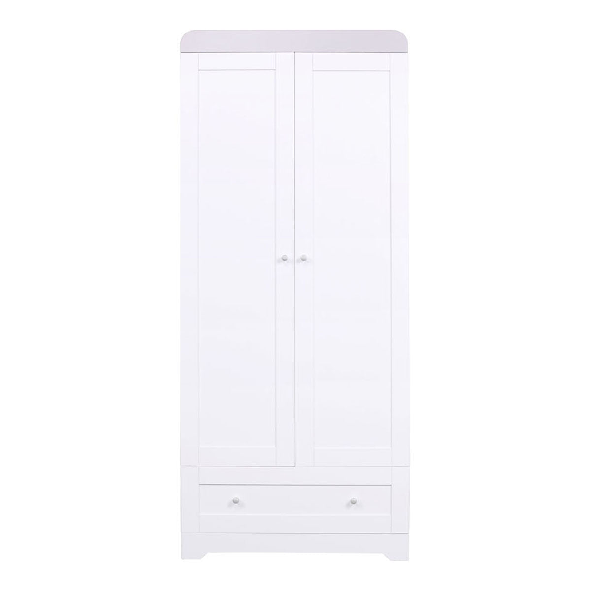 Tutti Bambini Rio Wardrobe - White/Dove Grey 6