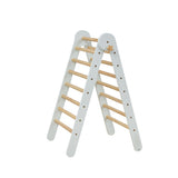 Tutti Bambini Scala Montessori 3 in 1 Pikler Climbing Frame with Climbing Wall - Sea Mist