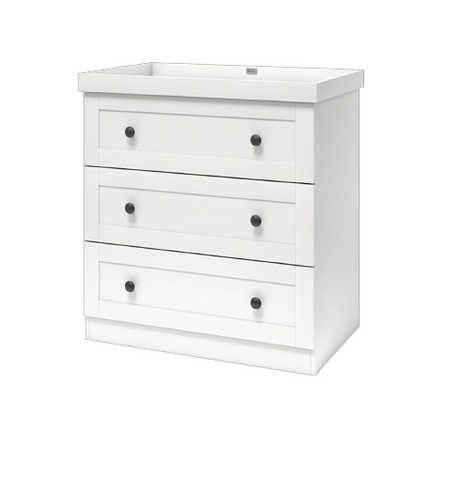 Silver Cross Bromley Dresser - White 2