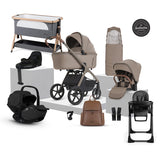 Silver Cross Cove 2 Ultimate 360 Car Seat & Accessory Bundle - Champagne
