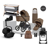 Silver Cross Cove 2 Ultimate 360 Car Seat & Accessory Bundle - Maple