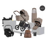 Silver Cross Cove 2 Ultimate Maxi-Cosi Pebble 360 Pro2 Car Seat Bundle - Champagne