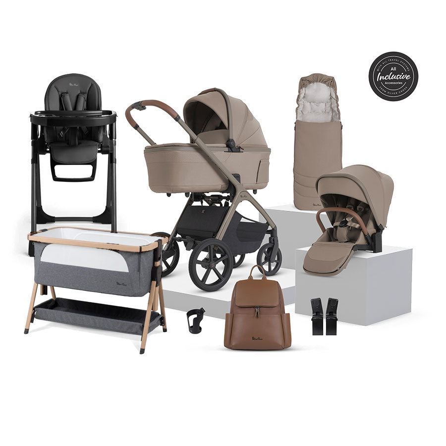 Silver Cross Cove 2 Ultimate Accessory Bundle - Champagne