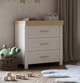 Silver Cross Seville Dresser - Cashmere Oak 1