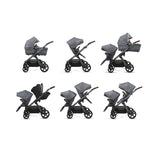 Silver Cross Wave 3 Growing Family + Glide Plus 360 & Base Bundle - Lunar 4
