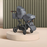 Silver Cross Wave 3 Growing Family + Glide Plus 360 & Base Bundle - Lunar 9
