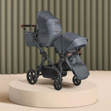 Silver Cross Wave 3 Twin Pram & Pushchair - Lunar 10