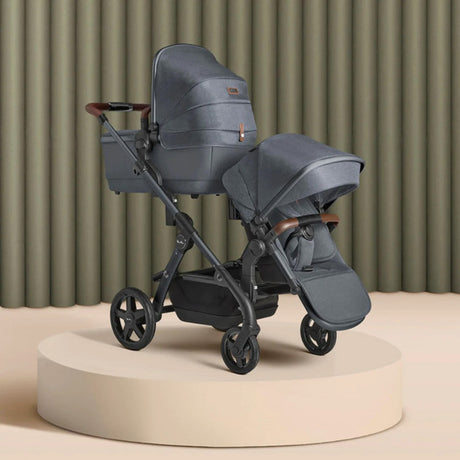 Silver Cross Wave 3 Twin Pram & Pushchair - Lunar 10