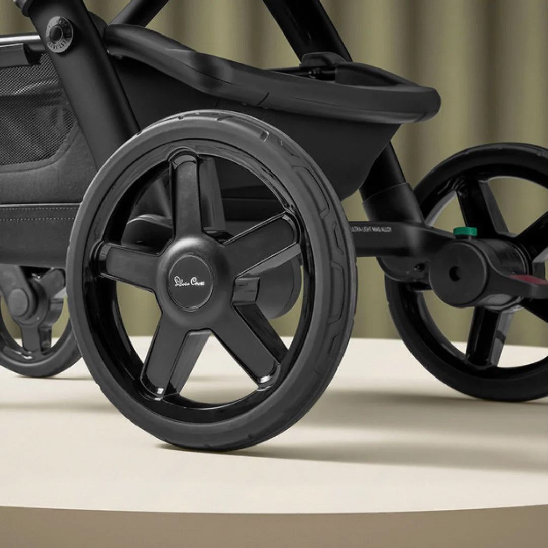 Silver Cross Wave 3 Pram & Pushchair + Motion All Size - Onyx 2