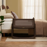 Snuzpod 5 Bedside Crib - Chocolate