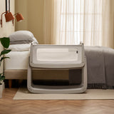 Snuzpod 5 Bedside Crib - Pebble 2