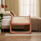 Snuzpod 5 Bedside Crib - Terracotta 2