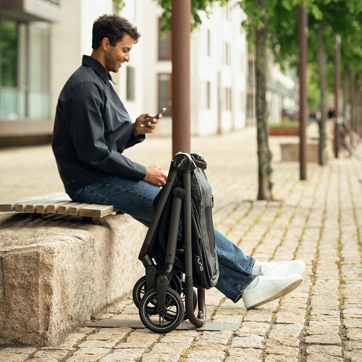 Nuna SWIV Next Stroller + PIPA Next Generation Travel System Bundle - Caviar 21