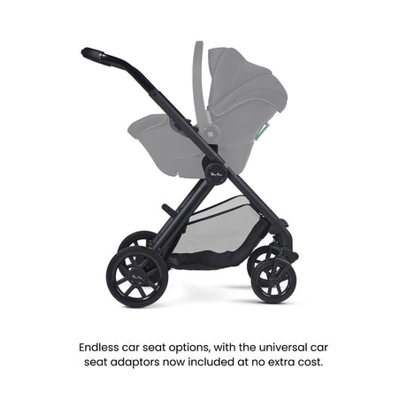 Silver Cross Reef 2 Pushchair and First Bed Folding Carrycot - Mocha 6