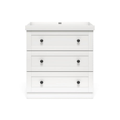 Silver Cross Bromley 2 Piece Cot Bed and Dresser Set - White 7