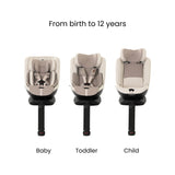Silver Cross Motion 2 All Size 360 Car Seat - Almond 2