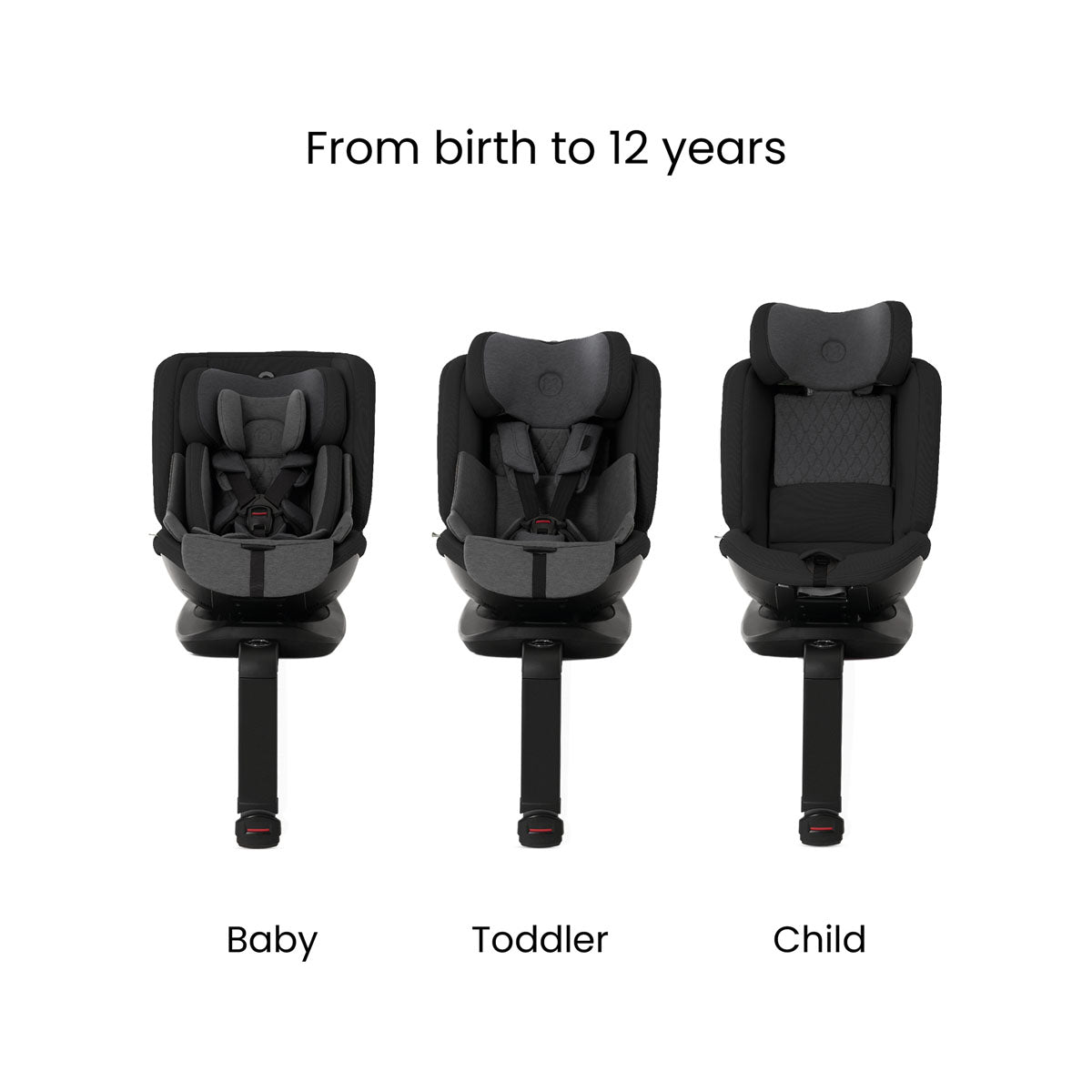 Silver Cross Motion 2 All Size 360 Car Seat - Space 2