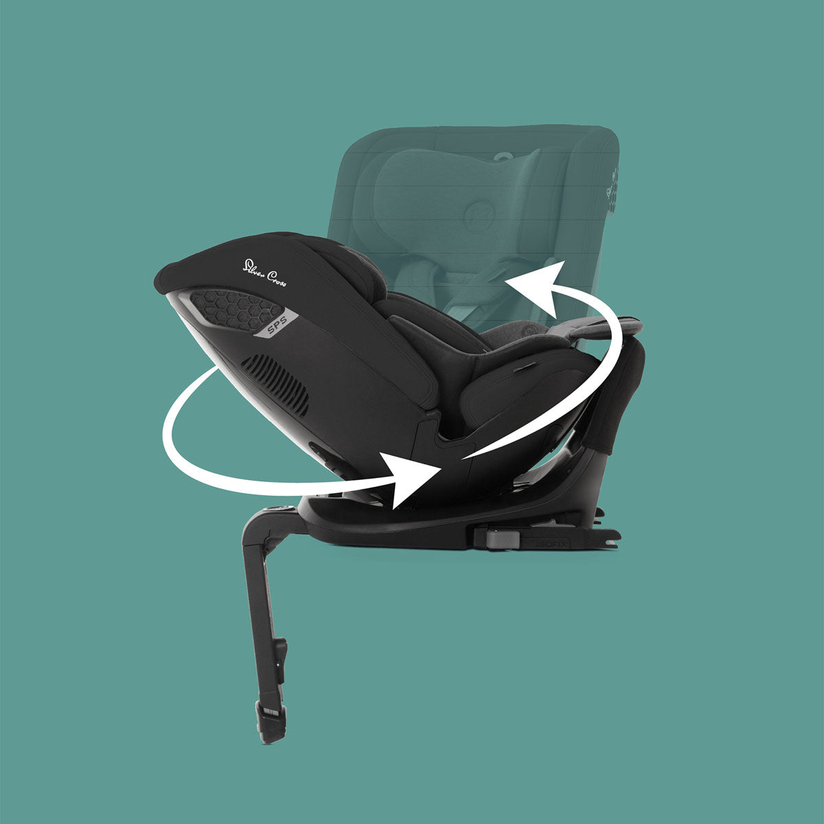 Silver Cross Motion 2 All Size 360 Car Seat - Space 3