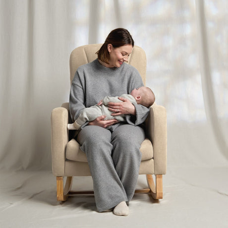 Silver Cross Carmel Nursing Chair - Almond/Cream 6