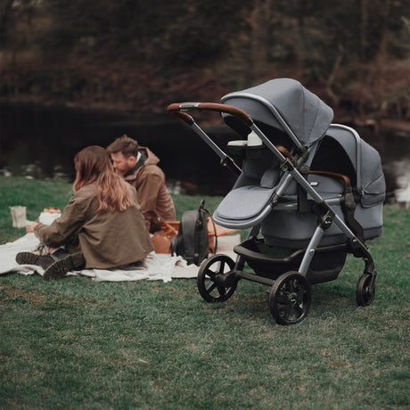 Silver Cross Wave 3 Pram & Pushchair + Ultimate Pack + Motion All Size - Lunar 7