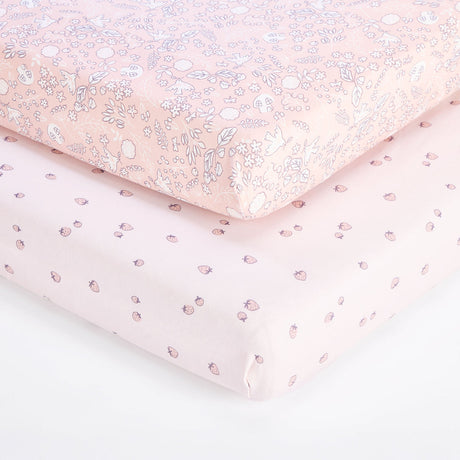 Tutti Bambini Cot Fitted Sheets 2pk - Tiny Tails