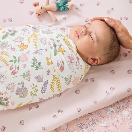 Tutti Bambini Large Muslin Squares Swaddles 3pk - Tiny Tails