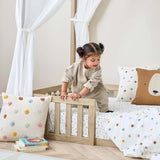 Tutti Bambini Casa Grande Montessori House Floor Bed - Harvest Oak