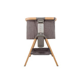 Tutti Bambini CoZee Bedside Crib - Oak and Charcoal 19