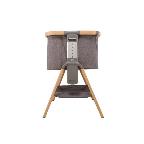 Tutti Bambini CoZee Bedside Crib - Oak and Charcoal 19
