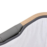 Tutti Bambini CoZee Bedside Crib - Oak and Charcoal 20