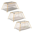 Tutti Bambini CoZee Go 3-in-1 Bassinet, Travel Cot & Playpen - Oak/Charcoal 1