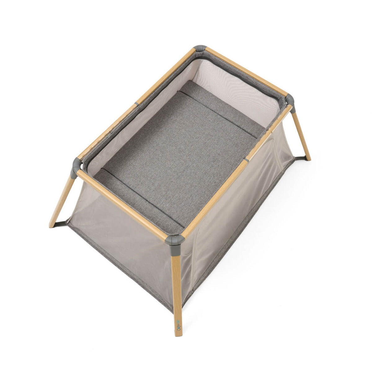 Tutti Bambini CoZee Go 3-in-1 Bassinet, Travel Cot & Playpen - Oak/Charcoal 3