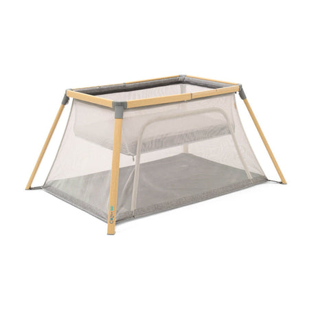 Tutti Bambini CoZee Go 3-in-1 Bassinet, Travel Cot & Playpen - Oak/Charcoal 12