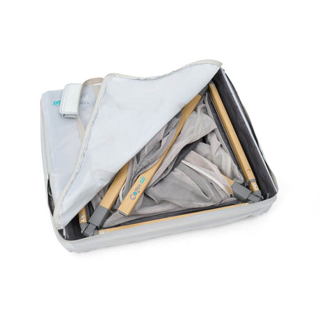 Tutti Bambini CoZee Go 3-in-1 Bassinet, Travel Cot & Playpen - Oak/Charcoal 14
