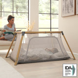 Tutti Bambini CoZee Go 3-in-1 Bassinet, Travel Cot & Playpen - Oak/Charcoal 17
